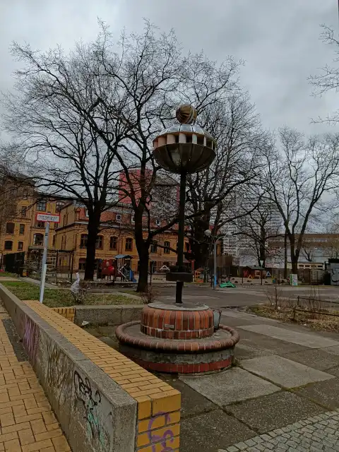 Windspiel am Eingang