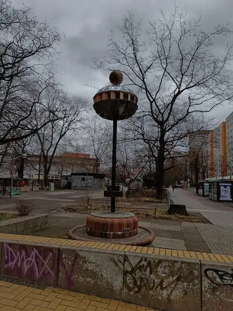 Windspiel am Eingang